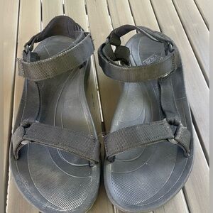 Teva Charcoal Adjustable Sandals